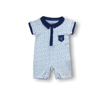 Wholesale Baby Boys Patterned Rompers 6-18M Tomuycuk 1074-25258 - 3