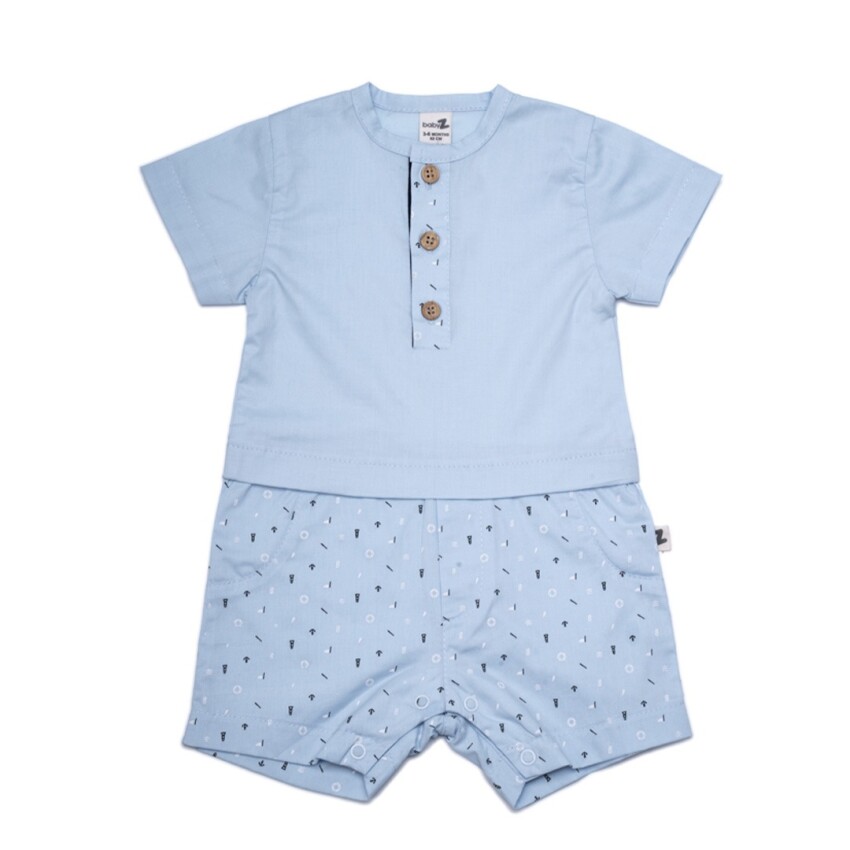 Wholesale Baby Boys Rompers 3-12M BabyZ 1097-4320 - 1