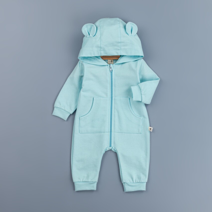 Wholesale Baby Boys Rompers With Hoodie 3-12M BabyZ 1097-4343 - 1