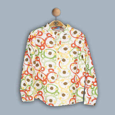 Wholesale Baby Boys Shirt 6-24M Timo 1018-TE4DÜ202242691 - 2