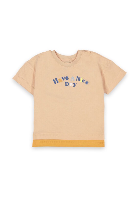 Wholesale Baby Boys T-shirt 6-18M Tuffy 1099-8015 - 3