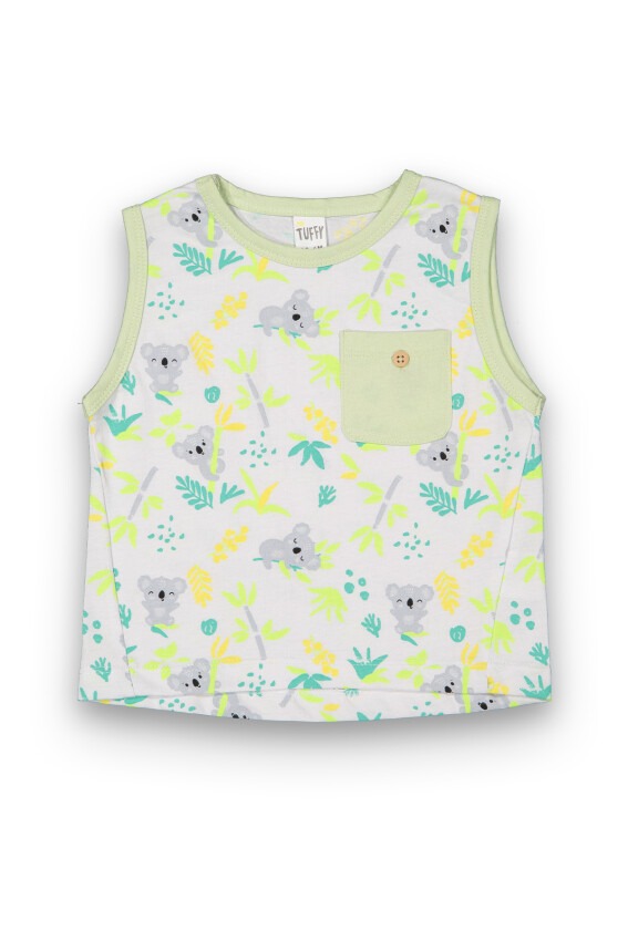 Wholesale Baby Boys T-shirt 6-18M Tuffy 1099-8023 - 1