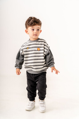 Wholesale Baby Boys Tracksuit Set 6-18M Tuffy 1099-0827 - Tuffy