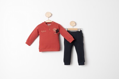 Wholesale Baby Boys Tracksuit Set 9-24M Sani 1068-10032 - 4