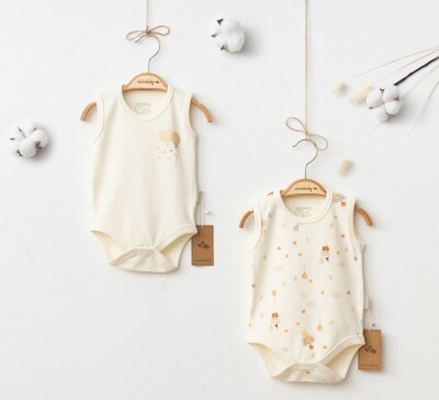 Wholesale Baby Girl 2-Piece Bodysuit Set 3-9M Ciccimbaby 1043-5044 - 1