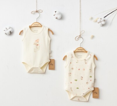 Wholesale Baby Girl 2-Piece Bodysuit Set 3-9M Ciccimbaby 1043-5068 - Ciccimbaby