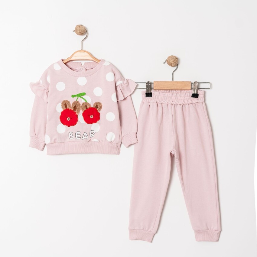 Wholesale Baby Girl 2-Piece Tracksuit 9-24M Tofigo 2013-9203 - 2