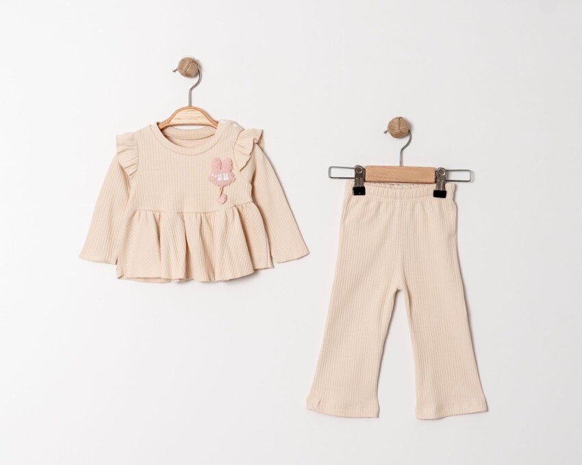 Wholesale Baby Girl 2-Piece Tracksuit 9-24M Tofigo 2013-9205 - 2