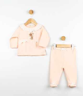 Wholesale Baby Girl 2pcs Body and Pants Set 0-6M Flexi Baby 2063-217522 - 3