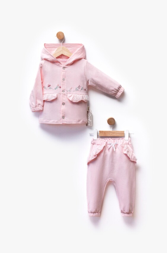 Wholesale Baby Girl 2pcs Cardigan and Trousers Set 6-36M Flexi Baby 2063-217583 - 1