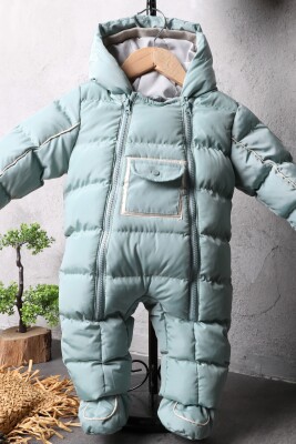 Wholesale Baby Girl Baby Astronaut Jumpsuit 6-12M Benitto Kids 2007-51288 Зелёный 
