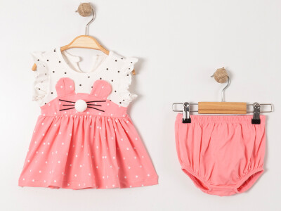 Wholesale Baby Girl Double Dress and Panties Set 9-24M Tofigo 2013-9146 - Tofigo (1)