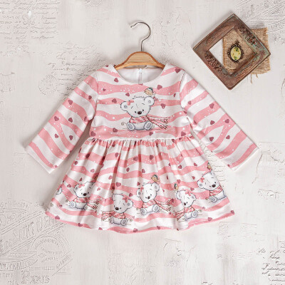 Wholesale Baby Girl Dress 3-6Y Elayza 2023-2397 - Elayza