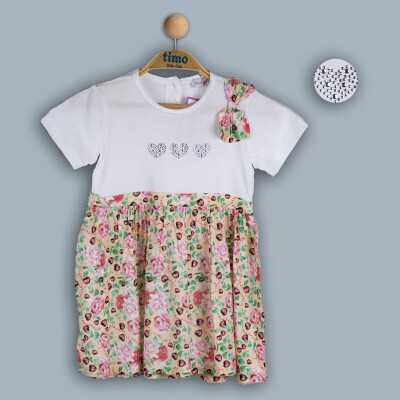 Wholesale Baby Girl Dress 6-24M Timo 1018-TK4DÜ012243421 - 3
