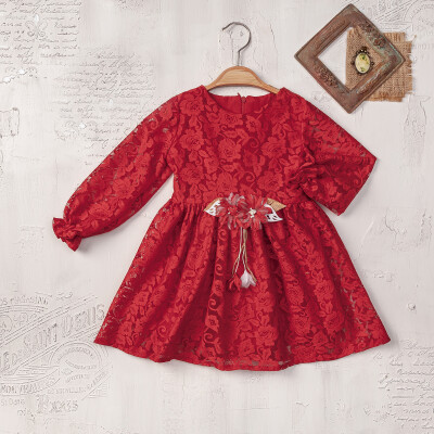 Wholesale Baby Girl Dresses 9-24M Elayza 2023-2401 - 2