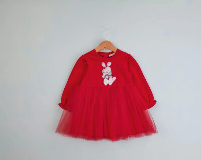 Wholesale Baby Girl Embroidered Dress 9-24M BabyRose 1002-7788 - Babyrose