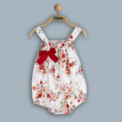 Wholesale Baby Girl Flower Jumpsuit 6-24M Timo 1018-TK4DÜ202241991 - 2