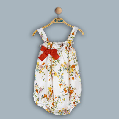Wholesale Baby Girl Flower Jumpsuit 6-24M Timo 1018-TK4DÜ202241991 - 3