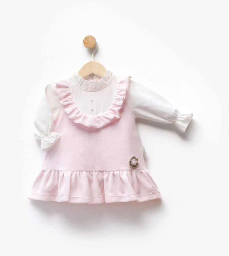 Wholesale Baby Girl Shirt Dress 6-36M Bebbemini 2065-BM-2322 - 2