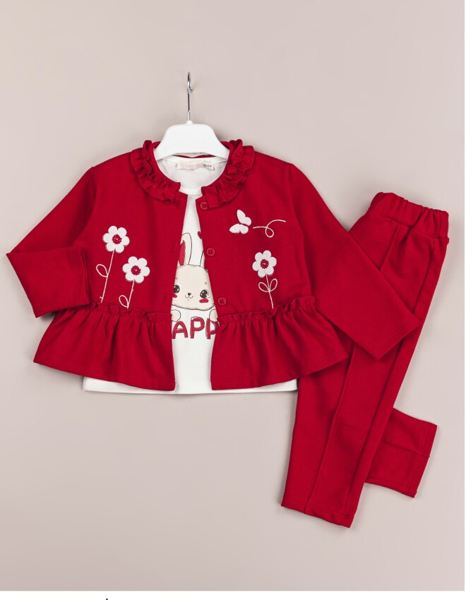 Wholesale Baby Girl Tracksuit Set 9-24M BabyRose 1002-7751 - 1