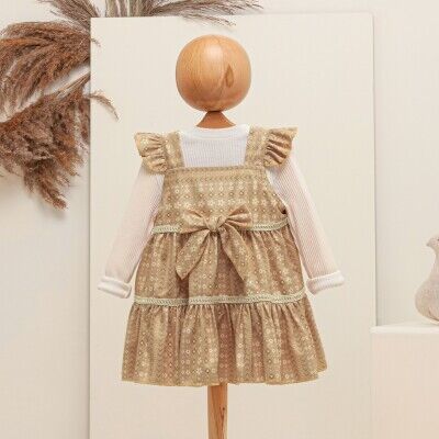 Wholesale Baby Girls 2-Piece Blouse and Dress Set 6-18M Babymuz 2009-5066 - 2