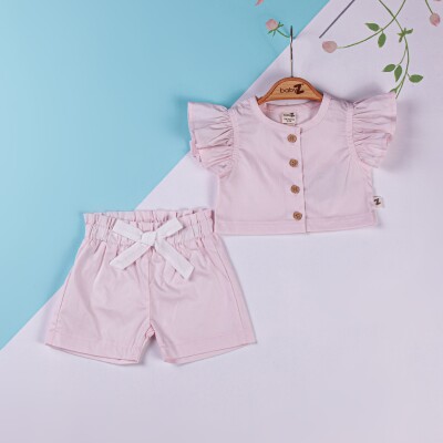 Wholesale Baby Girls 2-Piece Blouse and Shorts set 6-18M BabyZ 1097-5714 - BabyZ (1)