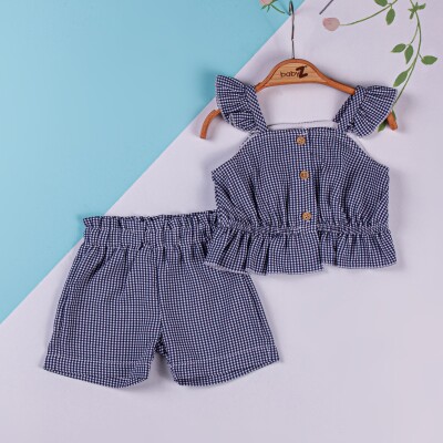 Wholesale Baby Girls 2-Piece Blouse and Shorts Set 6-18M BabyZ 1097-5717 - 2