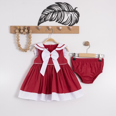 Wholesale Baby Girls 2-Piece Dress Set 6-18M Eray Kids 1044-13271 - 2