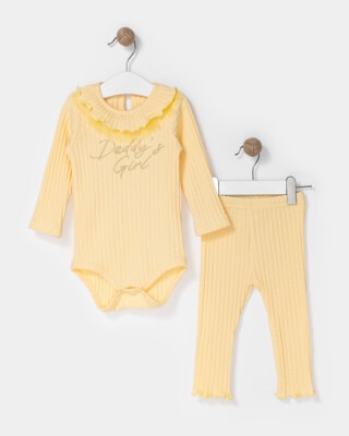 Wholesale Baby Girls 2-Piece Onesies And Pants Set 6-18M Bupper Kids 1053-23923 - 1