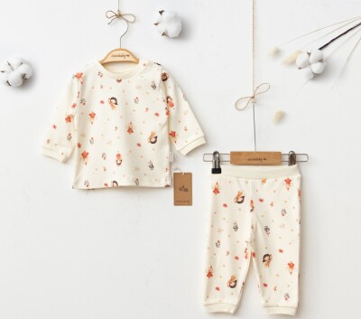 Wholesale Baby Girls 2-Piece Pajamas Set 3-12M Ciccimbaby 1043-5072 - 1