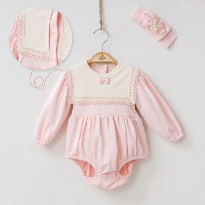 Wholesale Baby Girls 2-Piece Rompers with Headband 6-12M Minizeyn 2014-9003 - Minizeyn (1)