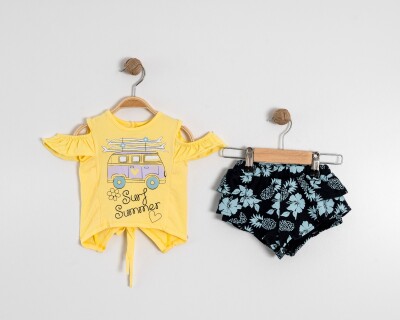 Wholesale Baby Girls 2-Piece T-Shirt and Shorts Set 9-24M Tofigo 2013-7333 - Tofigo (1)