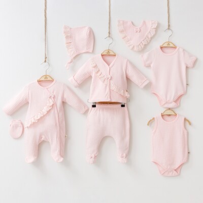 Wholesale Baby Girls 8-Piece Newborn Set 0-3M Minizeyn 2014-2001 - 1