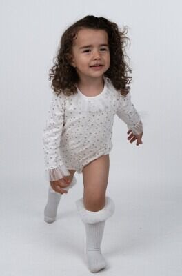 Wholesale Baby Girls Body 3-12M Serkon Baby&Kids 1084-M8563 Экрю