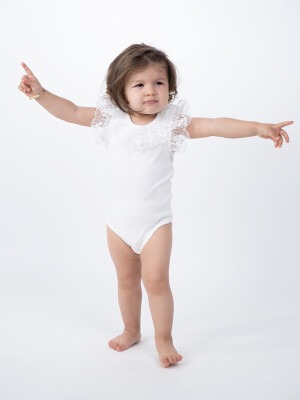 Wholesale Baby Girls Bodysuit 3-18M Serkon Baby&Kids 1084-M8564 - Serkon Baby&Kids (1)
