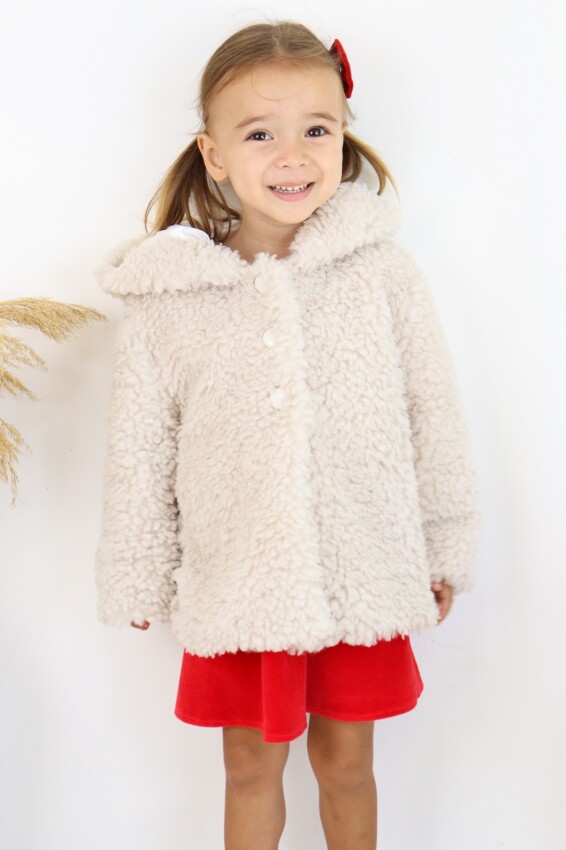 Wholesale Baby Girls Coat 6-18M Serkon Baby&Kids 1084-M0564 - 5