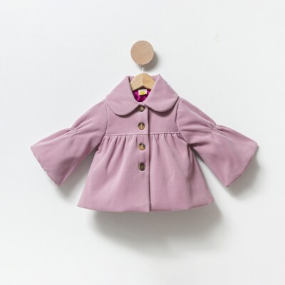 Wholesale Baby Girls Coat 9-24M Cumino 1014-CMN3340 Пудра