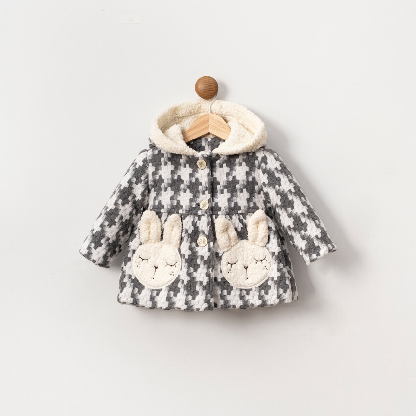 Wholesale Baby Girl's Coat 9-24M Cumino 1014-CMN3566 - 3