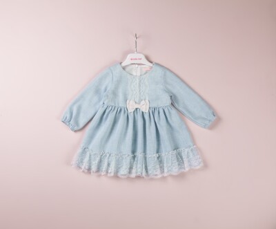 Wholesale Baby Girls Dress 6-18M BabyRose 1002-4109 Синий