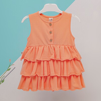 Wholesale Baby Girls Dress 6-18M BabyZ 1097-5363 Оранжевый 