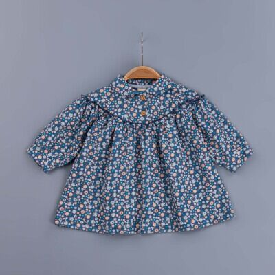 Wholesale Baby Girls Dress 6-18M BabyZ 1097-5390 Индиговый 