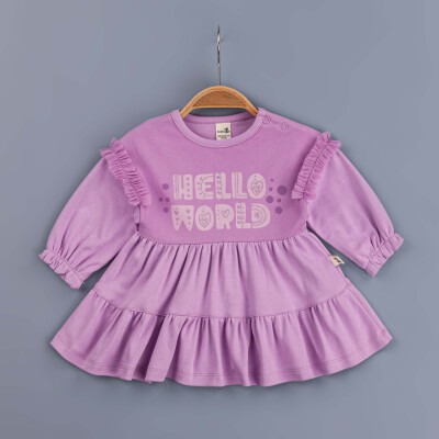 Wholesale Baby Girls Dress 6-24M BabyZ 1097-5401 Лиловый 