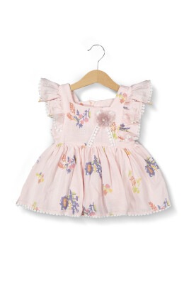 Wholesale Baby Girls Dress 6-24M Boncuk Bebe 1006-6106 - 2