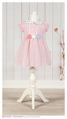 Wholesale Baby Girls Dress 6-24M Carmin Baby 2057-2690 - Carmin Baby (1)