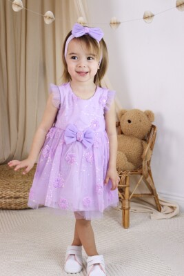 Wholesale Baby Girls Dress 6-24M Serkon Baby&Kids 1084-M0409 - Serkon Baby&Kids