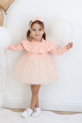 Wholesale Baby Girls Dress 6-24M Serkon Baby&Kids 1084-M0569 - Serkon Baby&Kids (1)