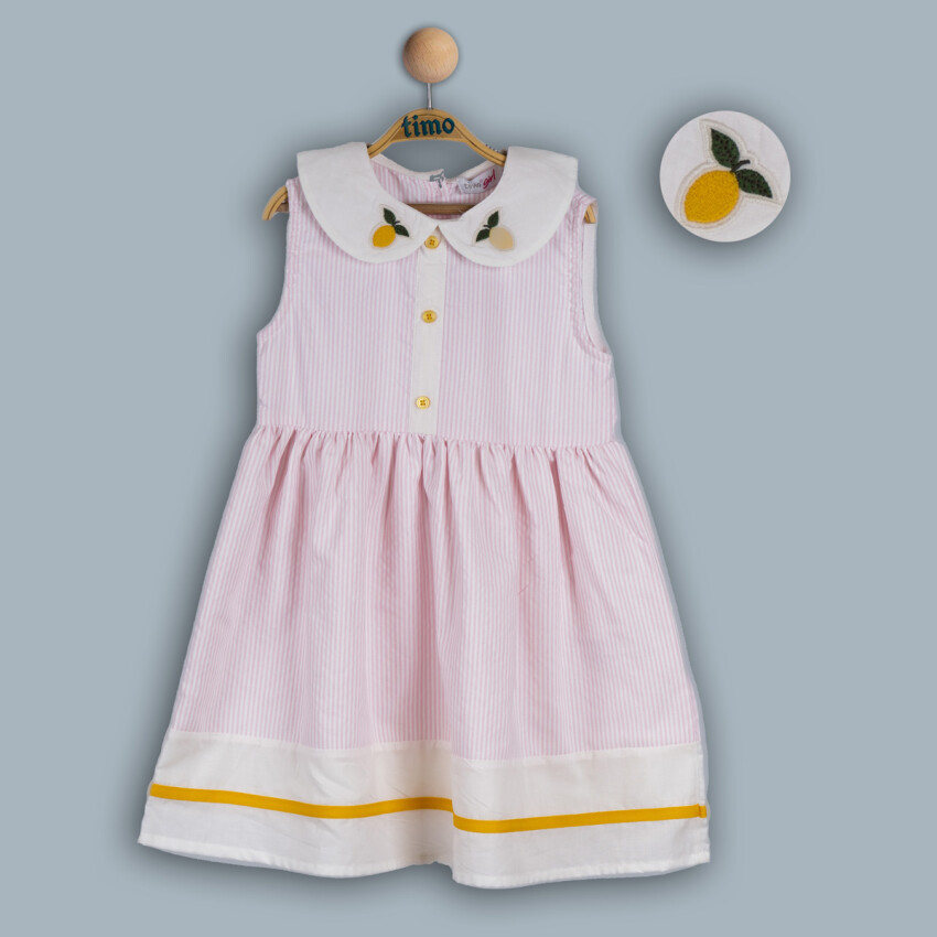 Wholesale Baby Girls Dress 6-24M Timo 1018-TK4DÜ042240541 - 2