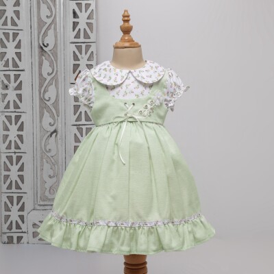 Wholesale Baby Girls Dress 9-24M Bombili 1004-6371 - Bombili (1)