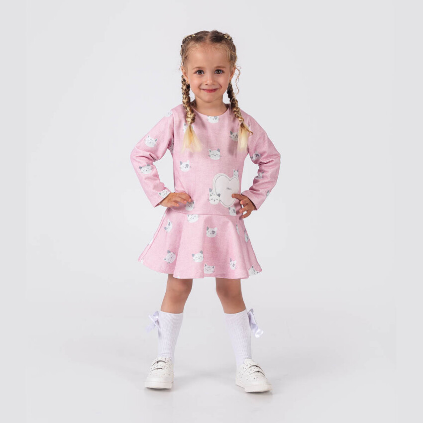 Wholesale Baby Girls Dress 9-24M Elayza 2023-2394 - 2