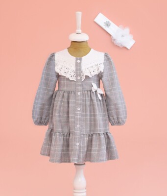 Wholesale Baby Girls Dress 9-24M Lilax 1049-6515 - Lilax (1)